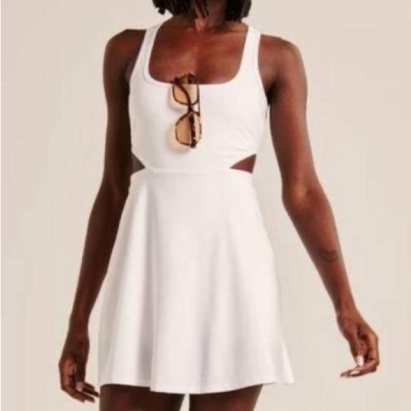 NWT Abercrombie Cut Out Traveler Athletic dress - Picture 1 of 7